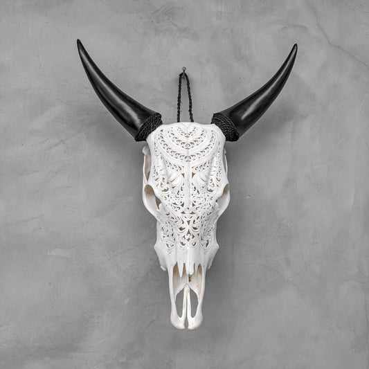 Wild West Badong | Gegraveerde Koeienschedel