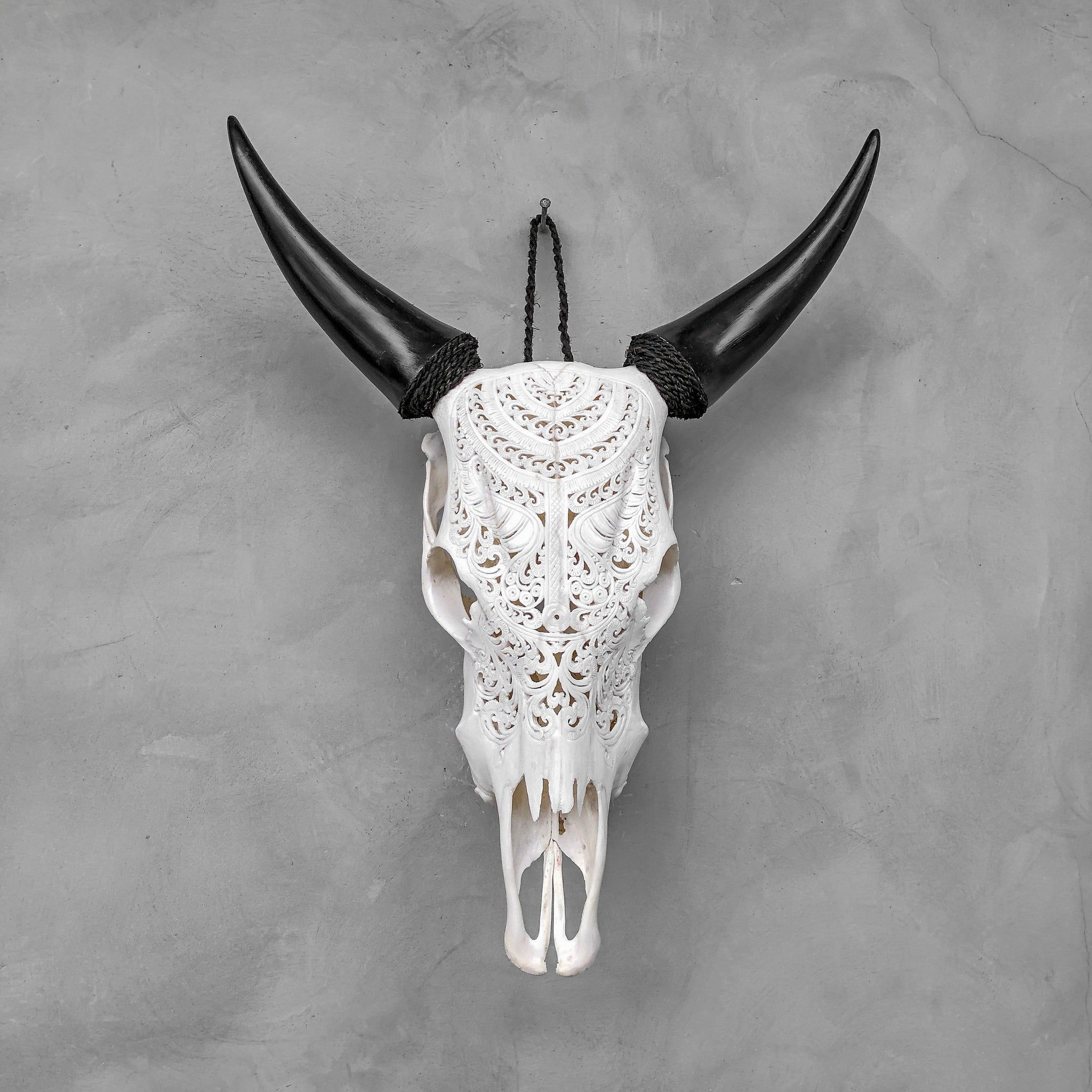 Wild West Badong | Gegraveerde Koeienschedel