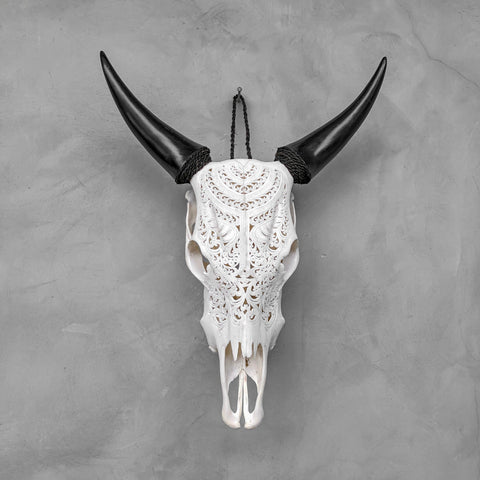 Wild West Badong | Gegraveerde Koeienschedel